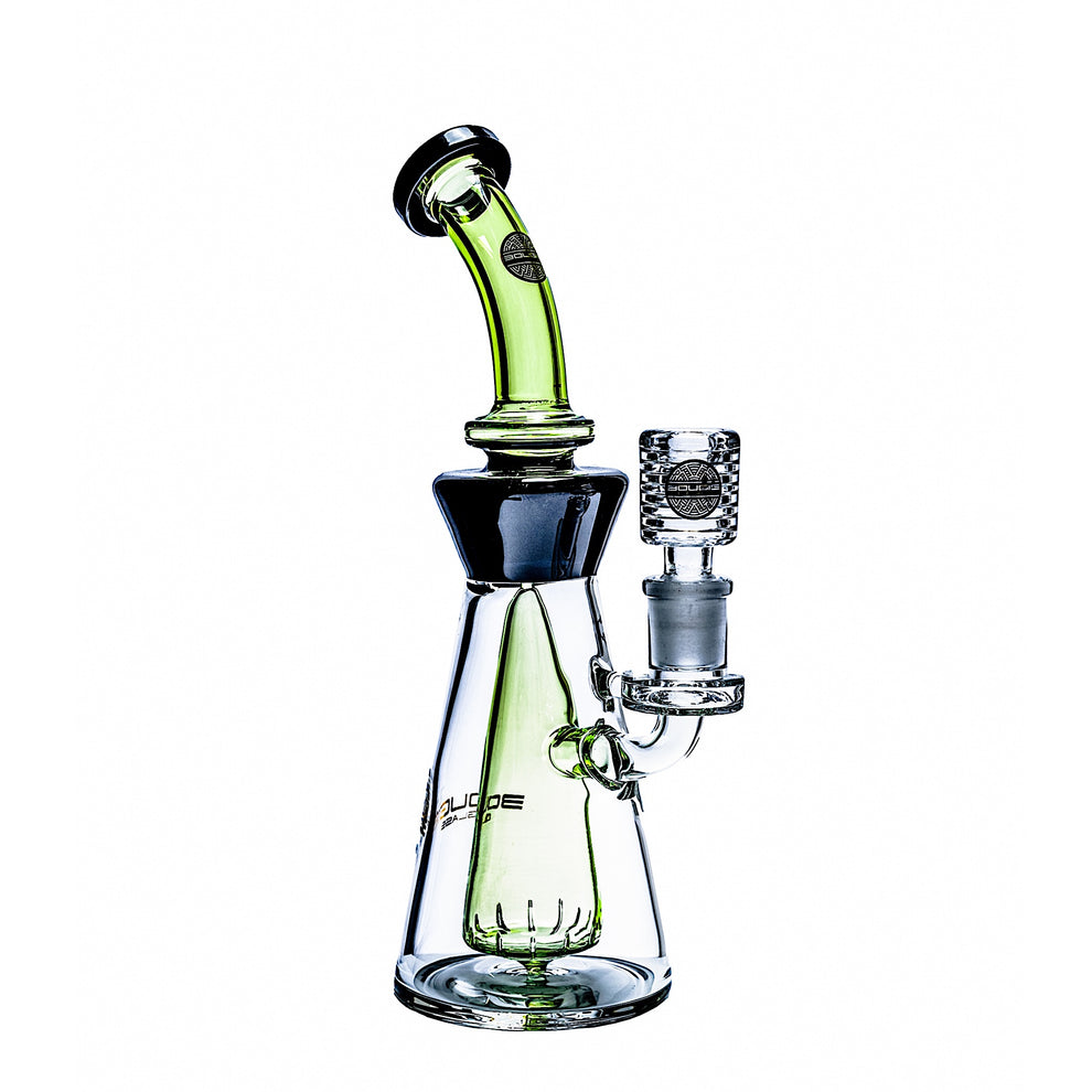 BOUGIE GLASS BUBBLER WITH BOWL 19-65